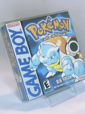 Pokemon Blue Version Gameboy καινούργιο, ολοκληρωμένη έκδοση