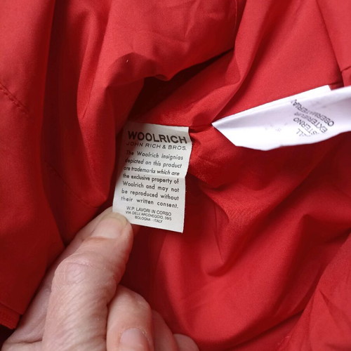 Woolrich women's vest like new, red, size M
