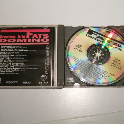 Fats Domino Greatest Hits CD used, rock