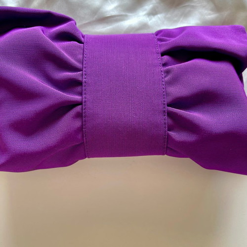 Furla women's clutch bag used, purple