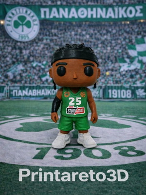 Nunn Panathinaikos figure new, handmade collectible