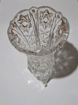 Crystal vase like new vintage