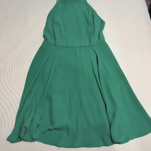 Bershka Dress Like New, Green, Size M