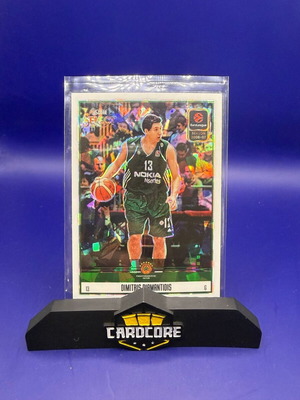 Dimitris Diamantidis 2025-26 Panini Select EuroLeague #14 Score White Ice Prizm card new