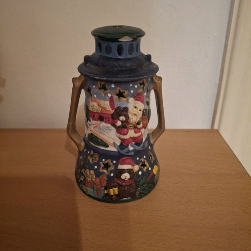 Christmas candlestick used with tealight