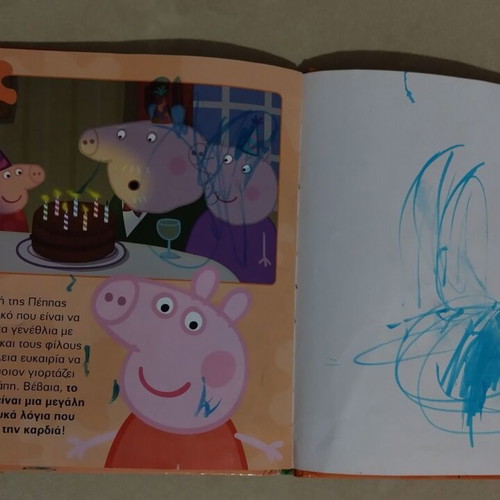 Peppa Pig Danny Dog Pirate Costume Book used