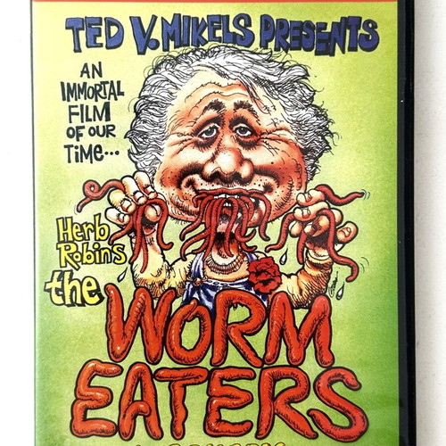 The Worm Eaters DVD like new, horror comedy, English without subtitles