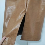 Leather skirt midi small - medium new with tag