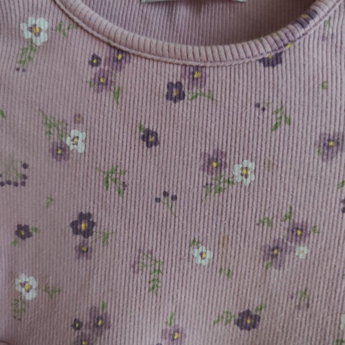 Floral dress Sinsay 104 cm like new, purple