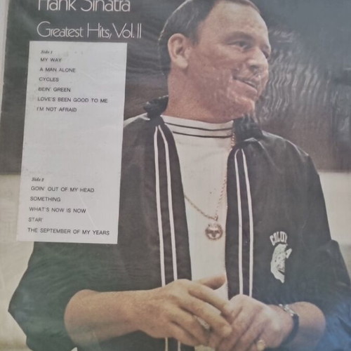 Frank Sinatra vinyl record used