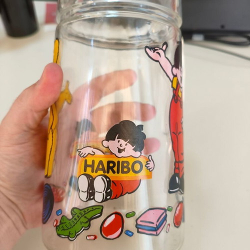 Haribo Bears glass jug Luminarc France 1990s
