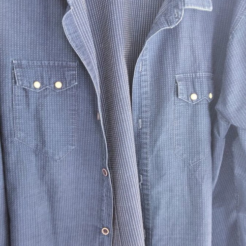 Cosi Jeans men's denim shirt XL, like new, Wabash stripe