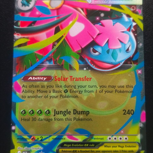 Pokemon Mega Venusaur ex 013 Black Star Promos card new