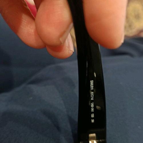 Miu Miu sunglasses used, large black