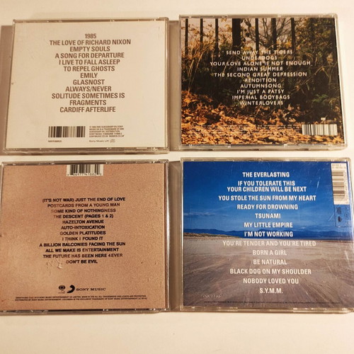 Manic Street Preachers 4CD set used, rock genre