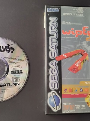 Sega Saturn Wipeout 2097 μεταχειρισμένο, λειτουργεί κανονικά