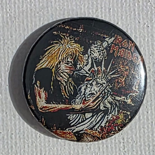 Iron Maiden No3 pin badge