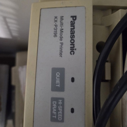 Panasonic Multi-Mode Printer KX-P3196 used dot matrix printer