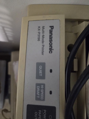 Panasonic Multi-Mode Printer KX-P3196 used dot matrix printer