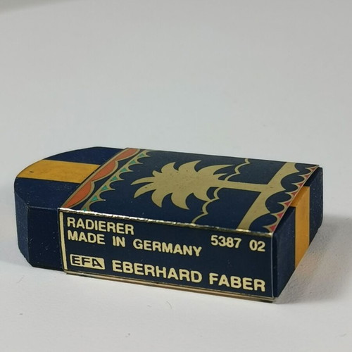Vintage Eberhard Faber Collectible Oriental Eraser like new