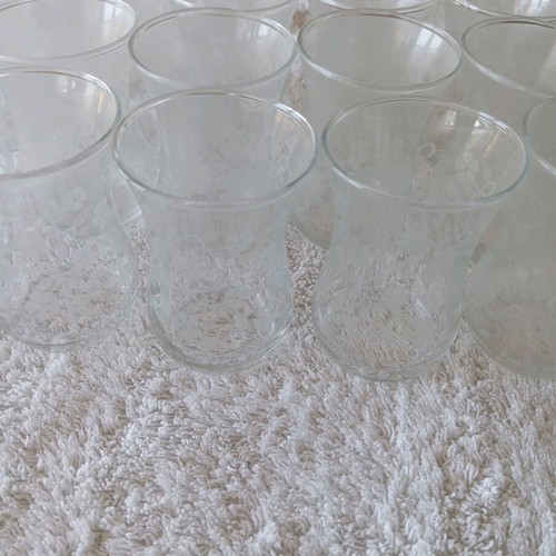 Handmade glasses new, pack of 24, thin glass