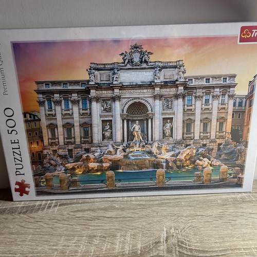 Trefl Puzzle 500 Pieces Fontana di Trevi Rome New