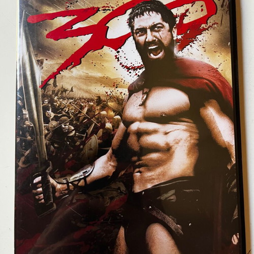 300 DVD used with subtitles, drama action adventure