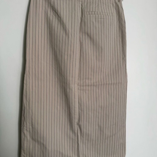 Zara midi φούστα με κουμπιά και πλαϊνά σκισίματα size M σαν καινούργιο, μπεζ