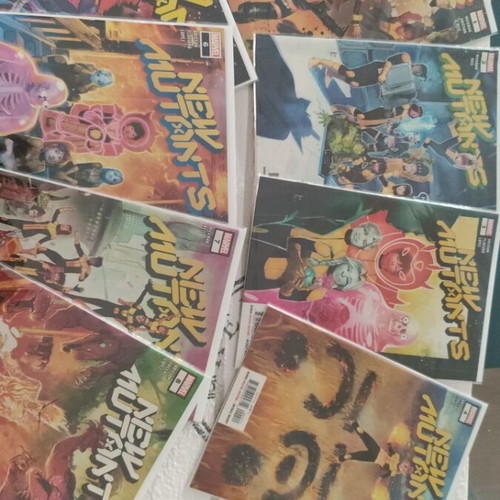 Marvel New Mutants 2020 comics #1-8, like new