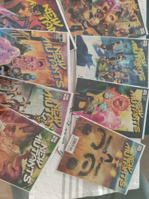 Marvel New Mutants 2020 comics #1-8, like new