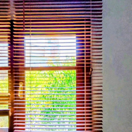 Ikea Lindmon wooden blinds like new, set of 2, 80x155 cm