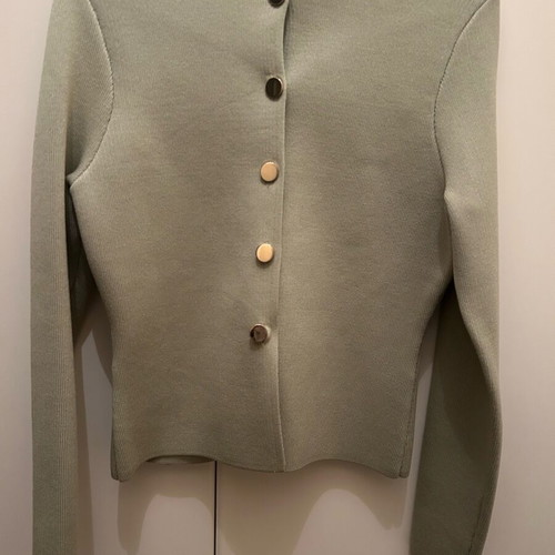 Zara cardigan like new, green, size S