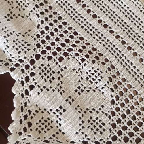 Traditional handmade curtain 220x245 like new