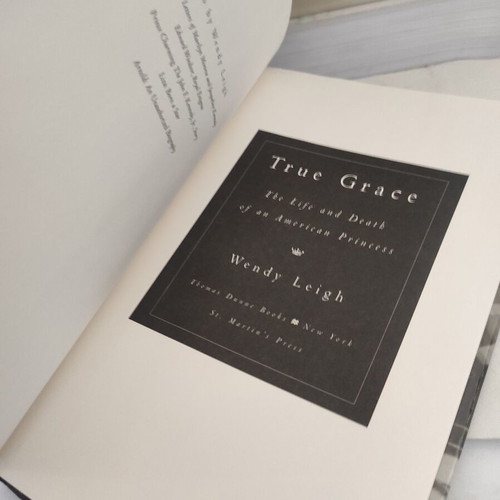 True Grace The Life and Times of an American Princess biography like new