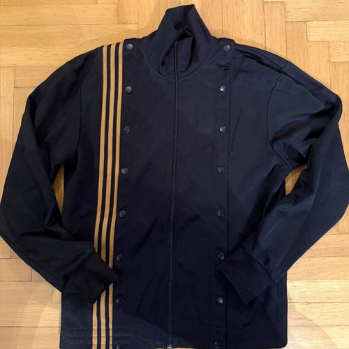 Adidas x Ivy Park 3-Stripes Track Jacket Size S like new black gold