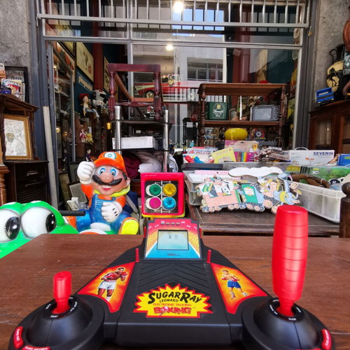 Sugar Ray Leonard Electronic Talking Boxing used game