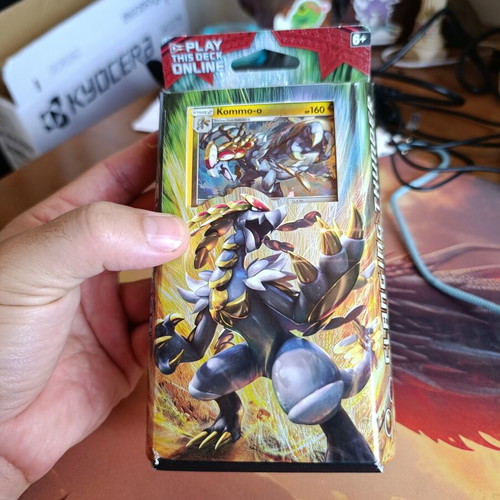 Pokemon Crimson Invasion Clanging Thunder Theme Deck like new
