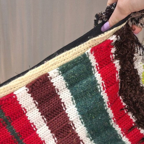 Hobo bag crossbody multicolored like new