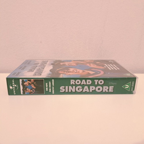 Road to Singapore VHS used, comedy romantic