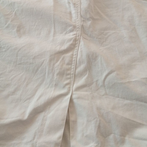 White elastic skirt made in Italy size L like new