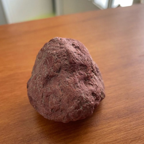 Red jasper new, intense natural piece