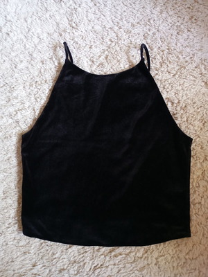 Velvet top Stradivarius medium black like new