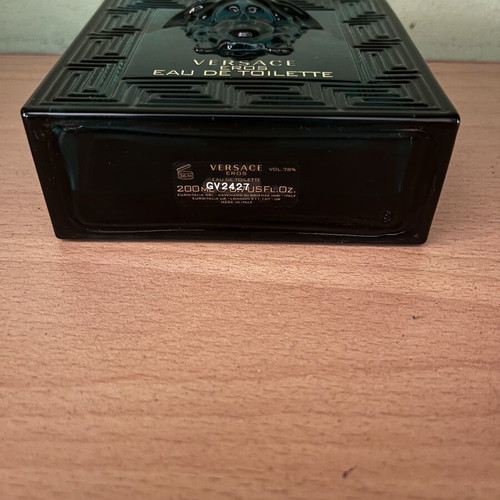 Versace Eros Eau de Toilette 200ml used, authentic with box