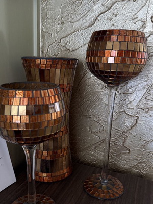Crystal decorative set