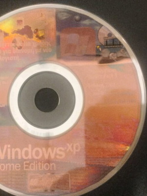 Windows XP Home Edition CD μεταχειρισμένο, γνήσιο