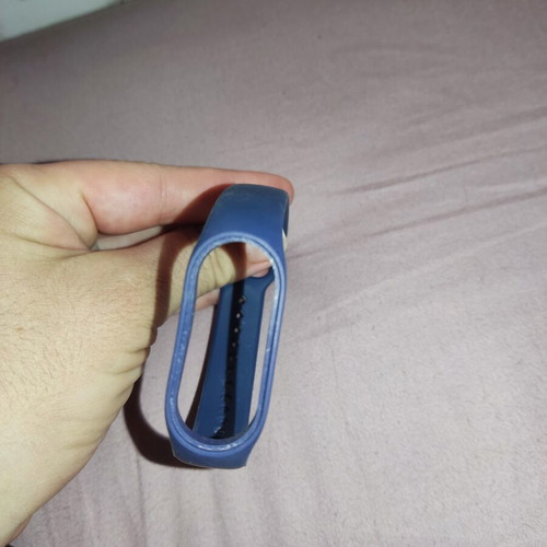 Silicone Strap Navy Blue for Xiaomi Mi Band 5 and 6 like new