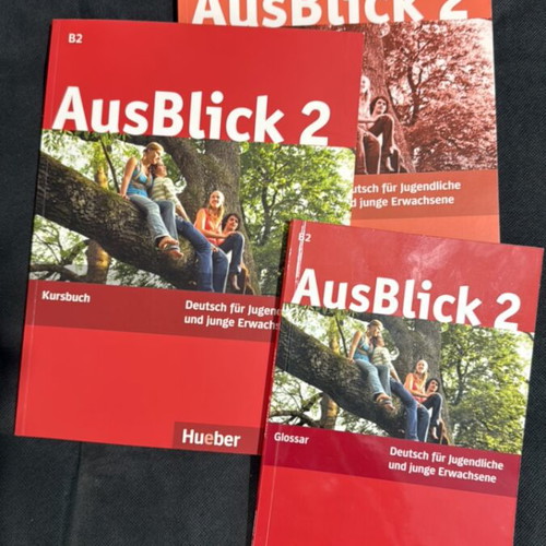 AusBlick 2 German Language Learning Books Level B2 New by Hueber