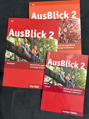 AusBlick 2 German Language Learning Books Level B2 New by Hueber