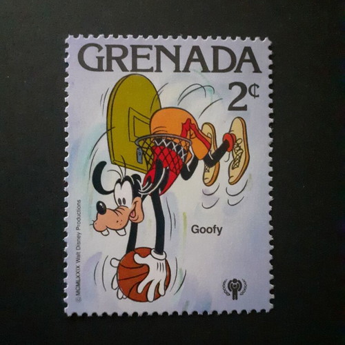 Disney Sport Mickey 1979 Stamp Set Mint from Grenada