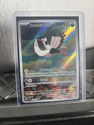 Pokemon Scarlet & Violet Base Set 219/198 Bombirdier card like new (Illustration Rare)